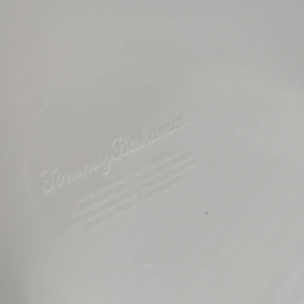 Tommy Bahama Set Of 2 Palm Leaves & Birds Of Paradise Melamine 11